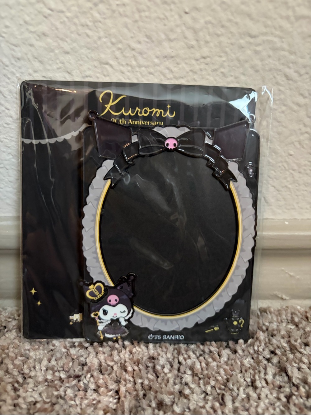 Sanrio Kuromi Black & Gold Decorative Photo Frame